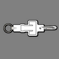 Key Clip W/ Key Ring & Capital Letter T Key Tag